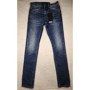 NWT $225 Rag & Bone Men's Denim Fit 1 Slim Aero Stretch Size: 30x32